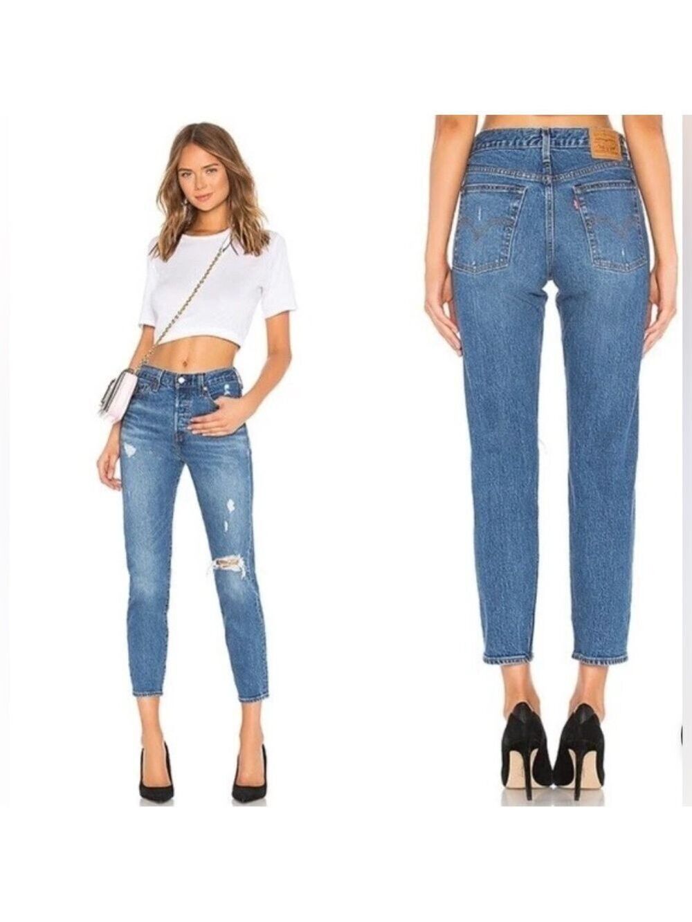 Levi's Wedgie Fit High Rise Jeans Size 25
